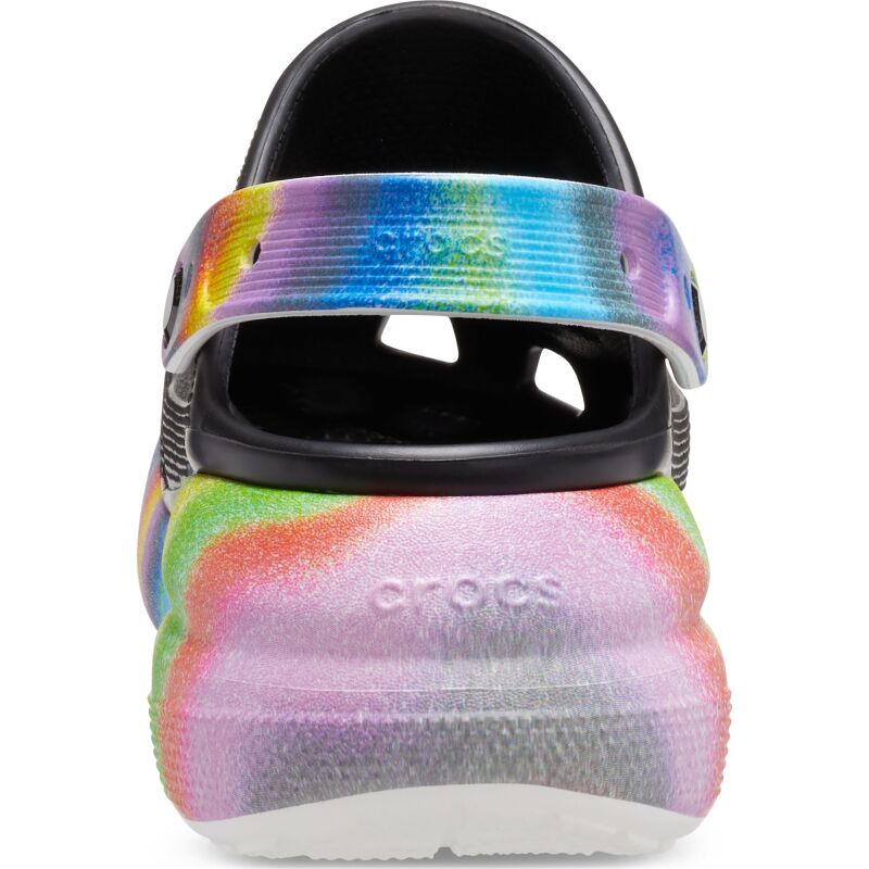 Crocs™ Classic Crush Spray Dye Clog Black/Multi