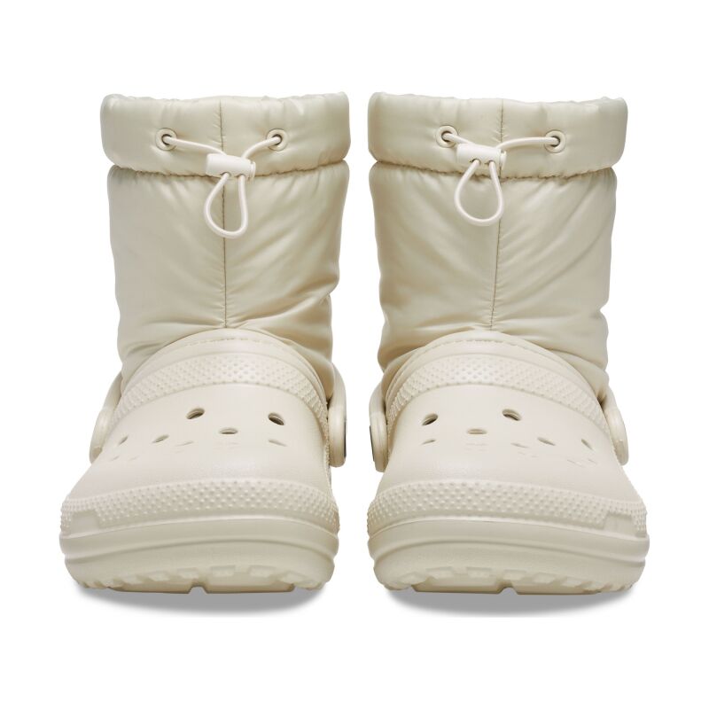 Crocs™ Classic Lined Neo Puff Boot Kid's Bone