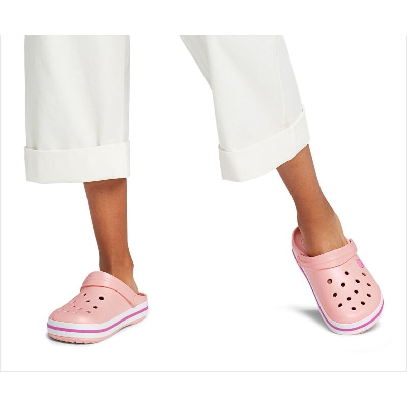 Crocs™ Crocband Pearl Pink/Wild Orchid