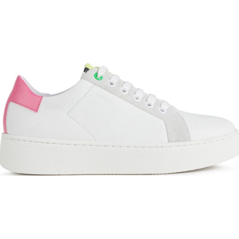 GEOX Skyely Shoes D16QXC08554C White