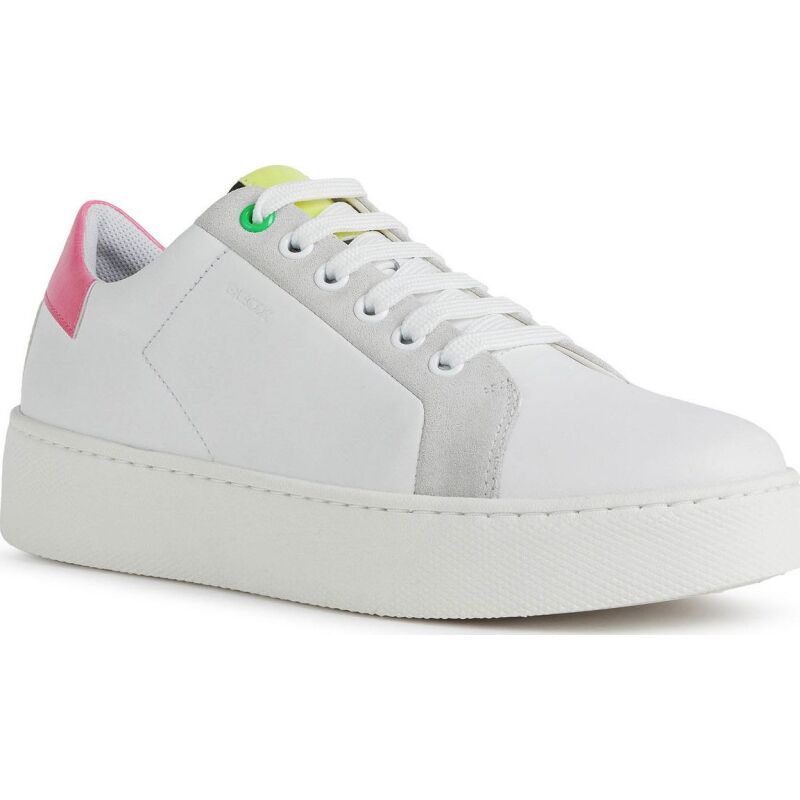 GEOX Skyely Shoes D16QXC08554C White