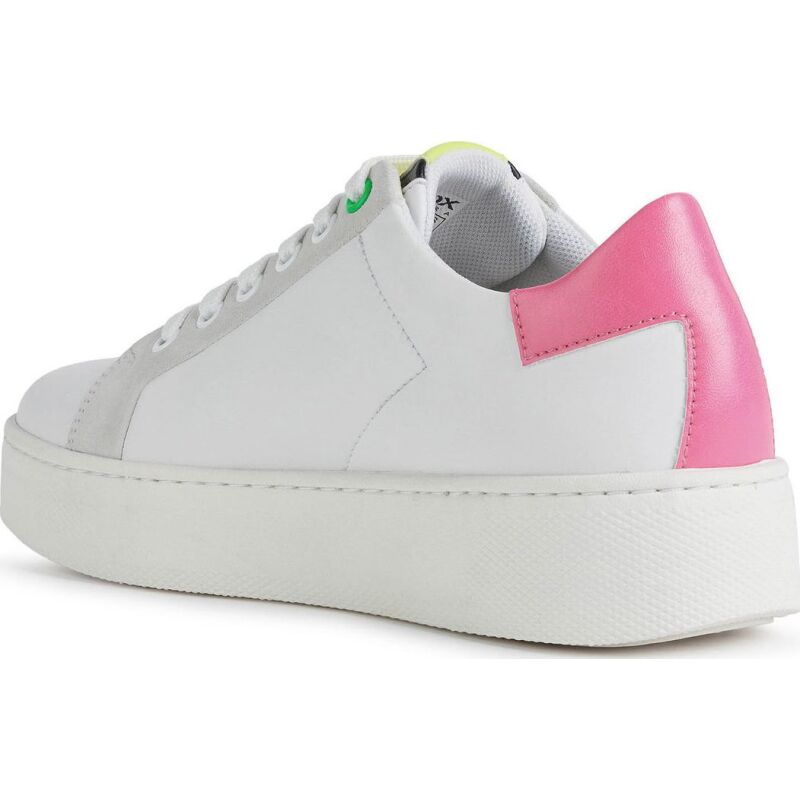 GEOX Skyely Shoes D16QXC08554C White