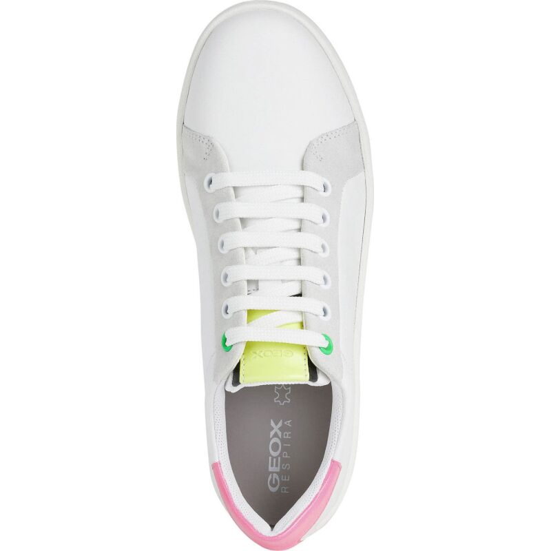 GEOX Skyely Shoes D16QXC08554C White