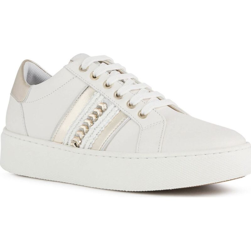 GEOX Skyely Shoes D25QXE085BNC White