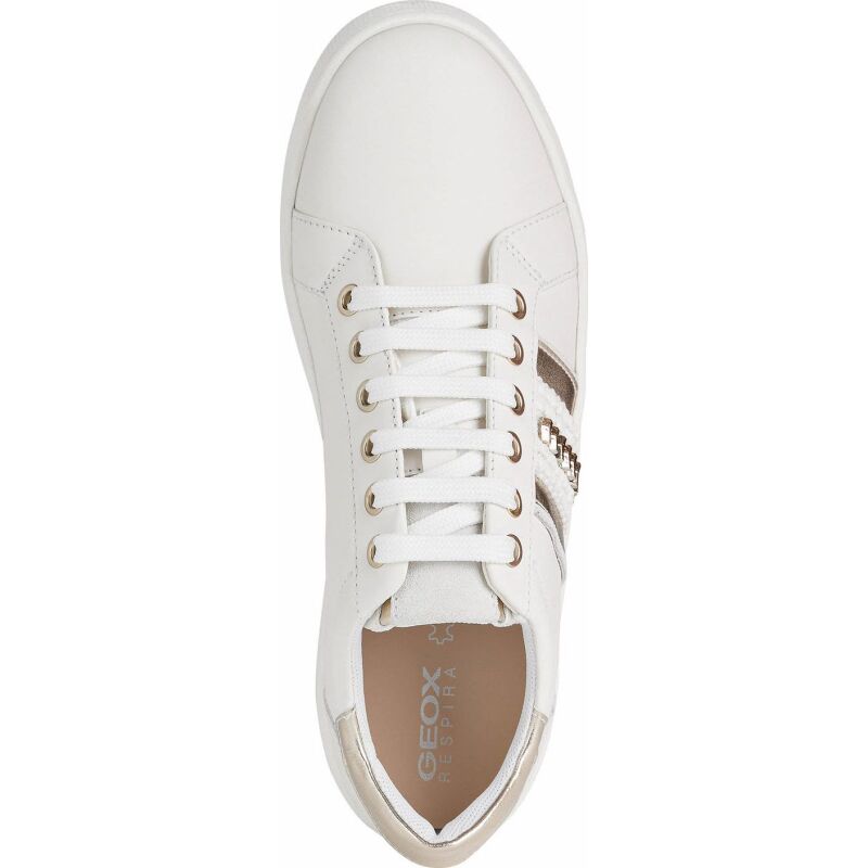 GEOX Skyely Shoes D25QXE085BNC White