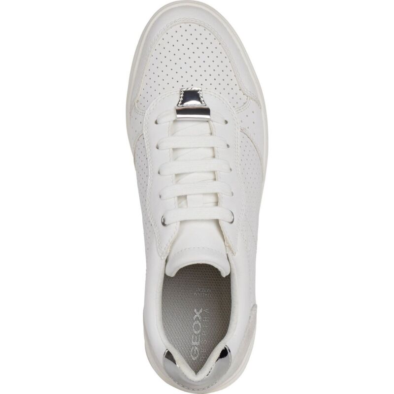 GEOX Nhenbus Shoes D258DA08554C White