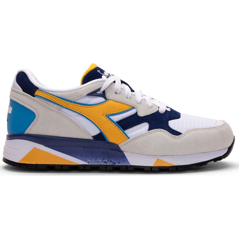 DIADORA N9002 White/Twilight Blue/Saffron