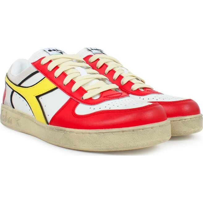 Кросівки DIADORA Magic Basket Low Icona White/Ferrari Red Italy