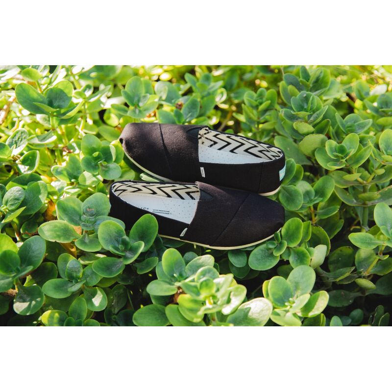 TOMS Recycled Cotton Canvas Women's Alpargata Black