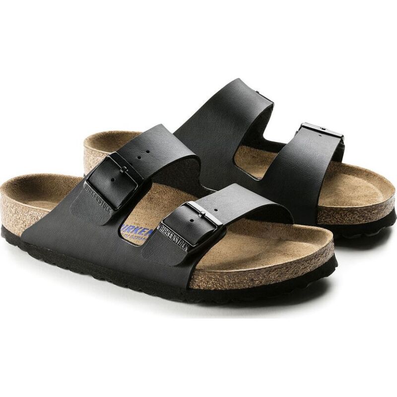 Birkenstock Arizona Soft Footbed Birko-Flor Regular Black