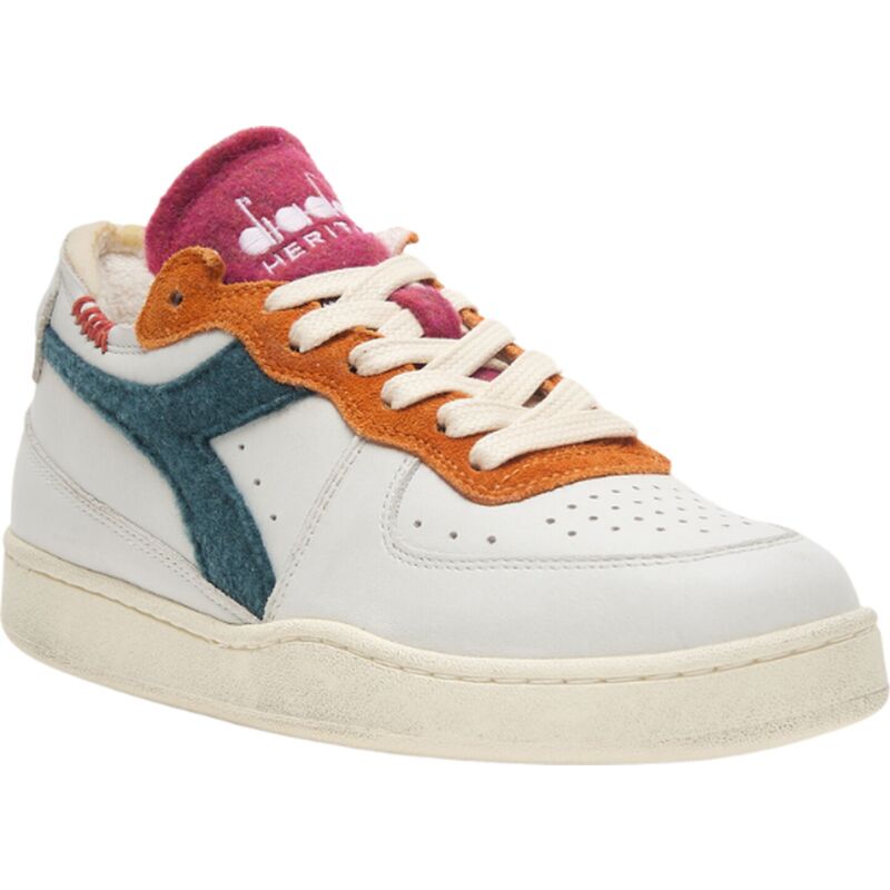 Mi Basket Row Cut Tennis White/Eden