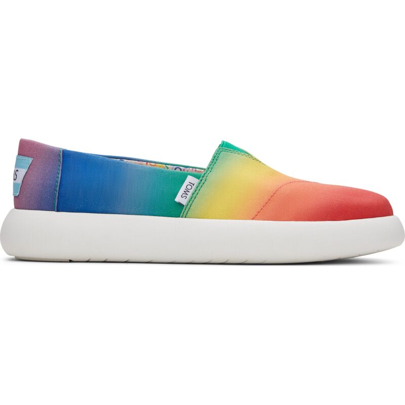 TOMS Gradient Print Women's Alpargata Mallow Multi Rainbow