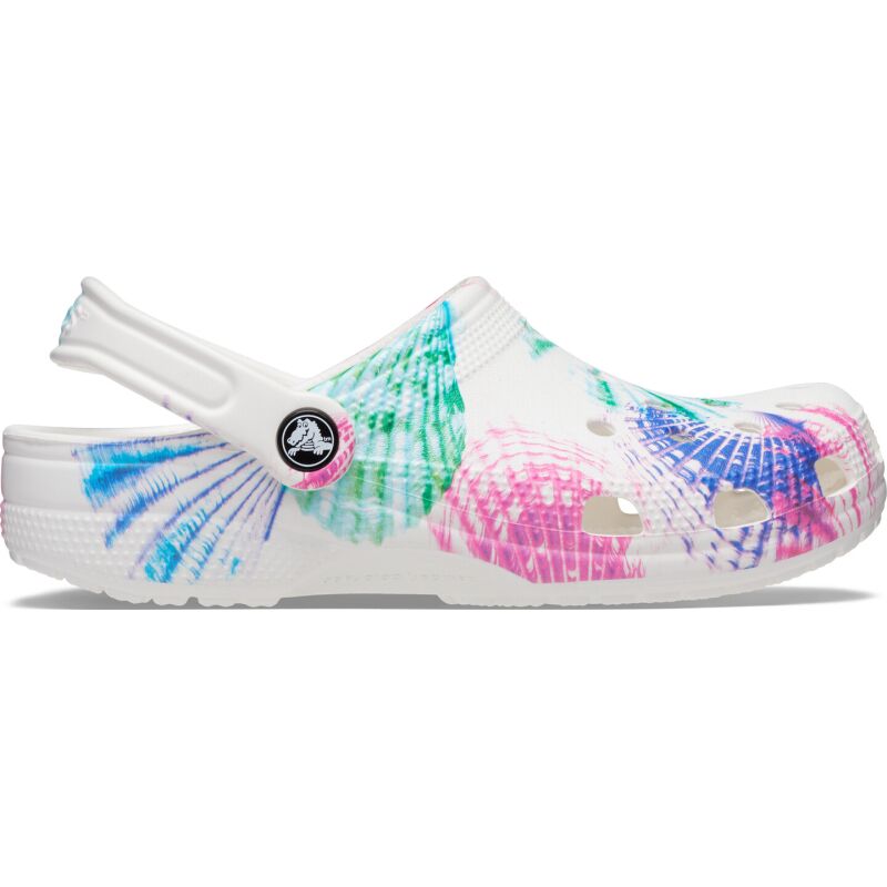 Crocs™ Classic Cyber Beach Clog Multi/White