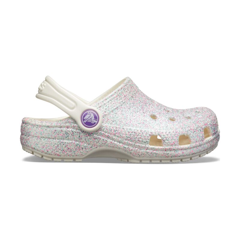 Crocs™ Classic Glitter Clog Kid's 206992 Oyster
