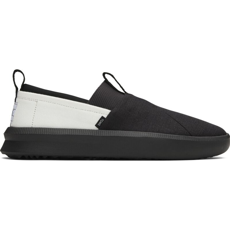 TOMS Heritage Recycled Cotton Men's Rover Sneaker Black/White