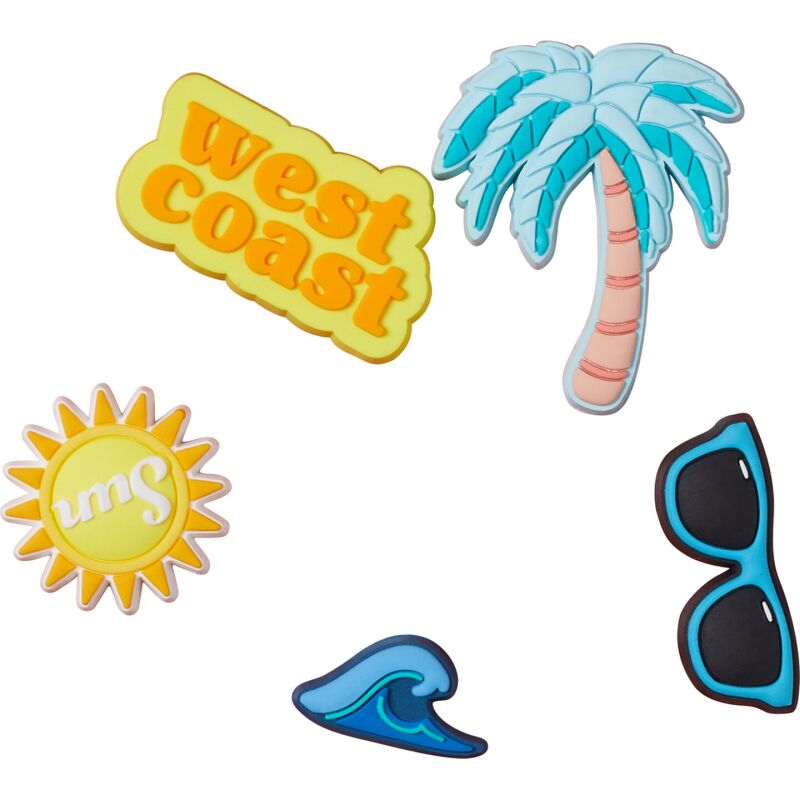 Crocs™ Crocs WEST COAST SANDAL BACKER 5-PACK G0877300-MU