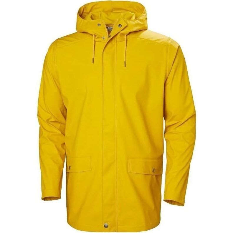 HELLY HANSEN Moss Rain Coat Essential Yellow