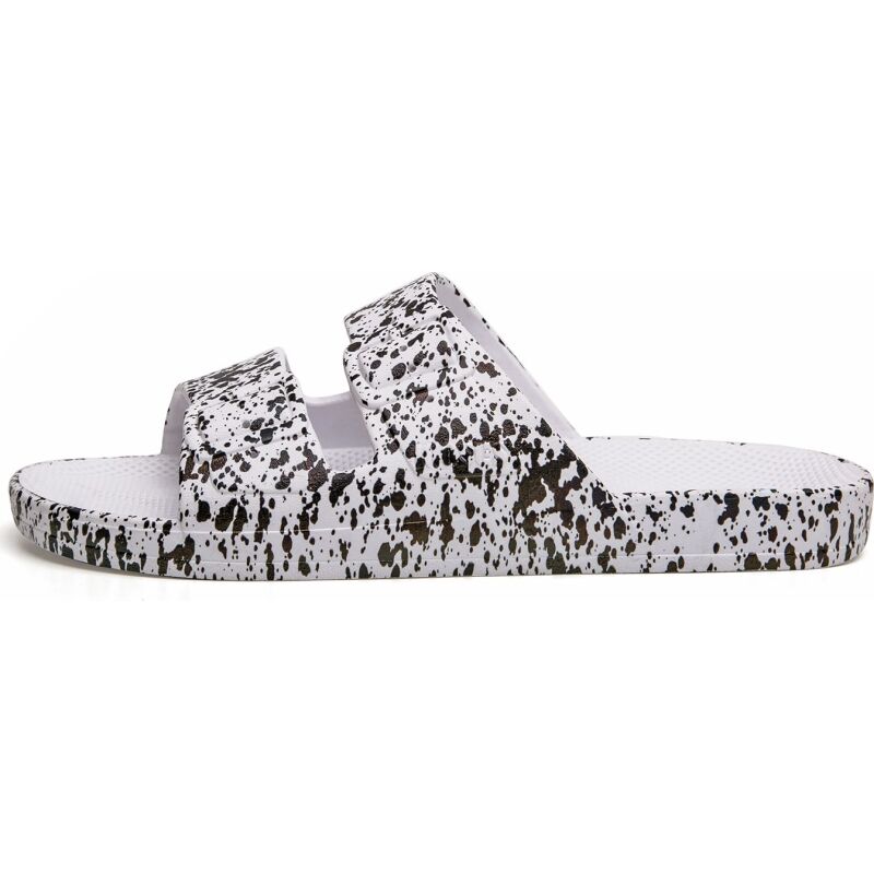 Freedom Moses WHITE SPLATTER White/Black splash