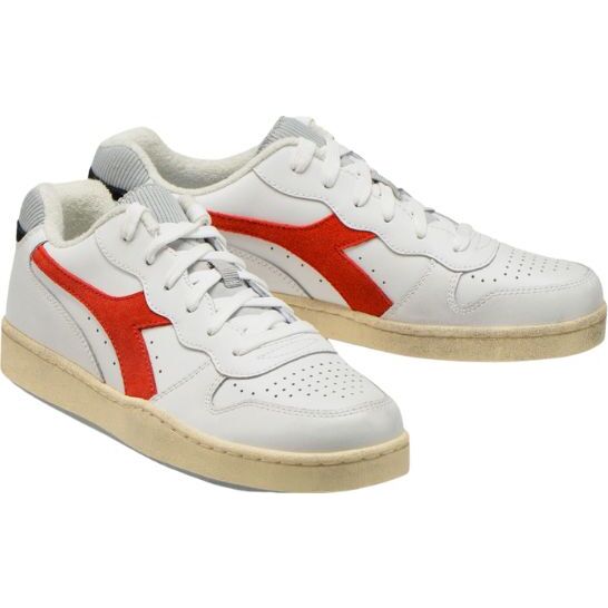 DIADORA MI Basket Low Icona White/Ferrari Red Italy