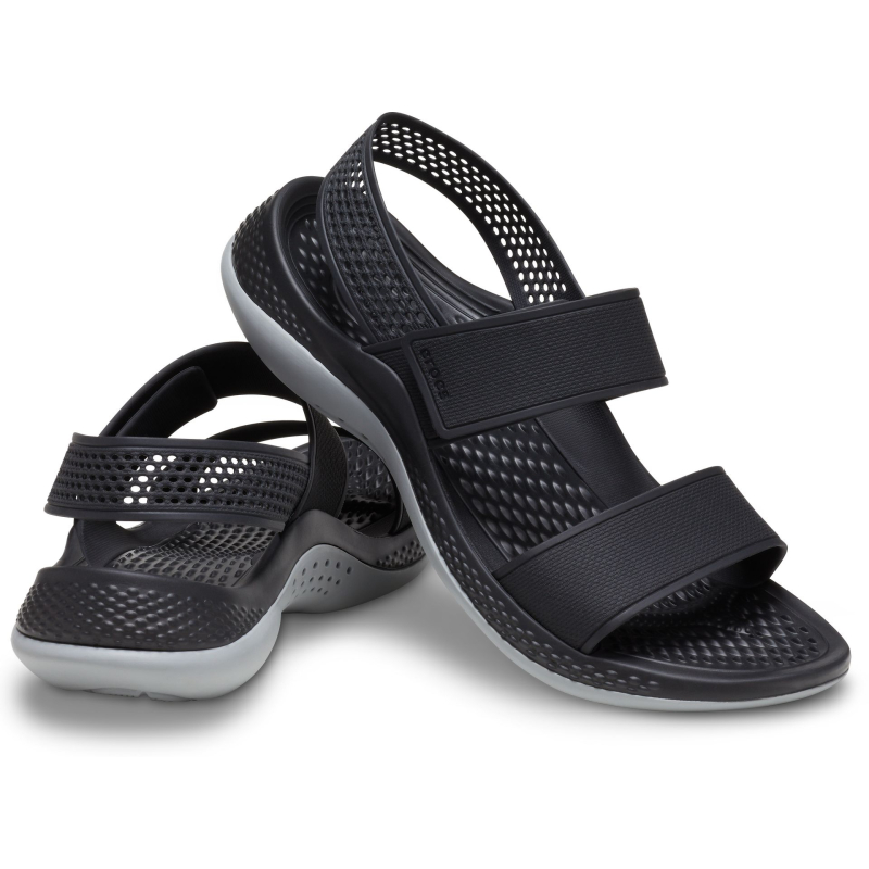 Crocs™ LiteRide 360 Sandal Women's Black/Light Grey
