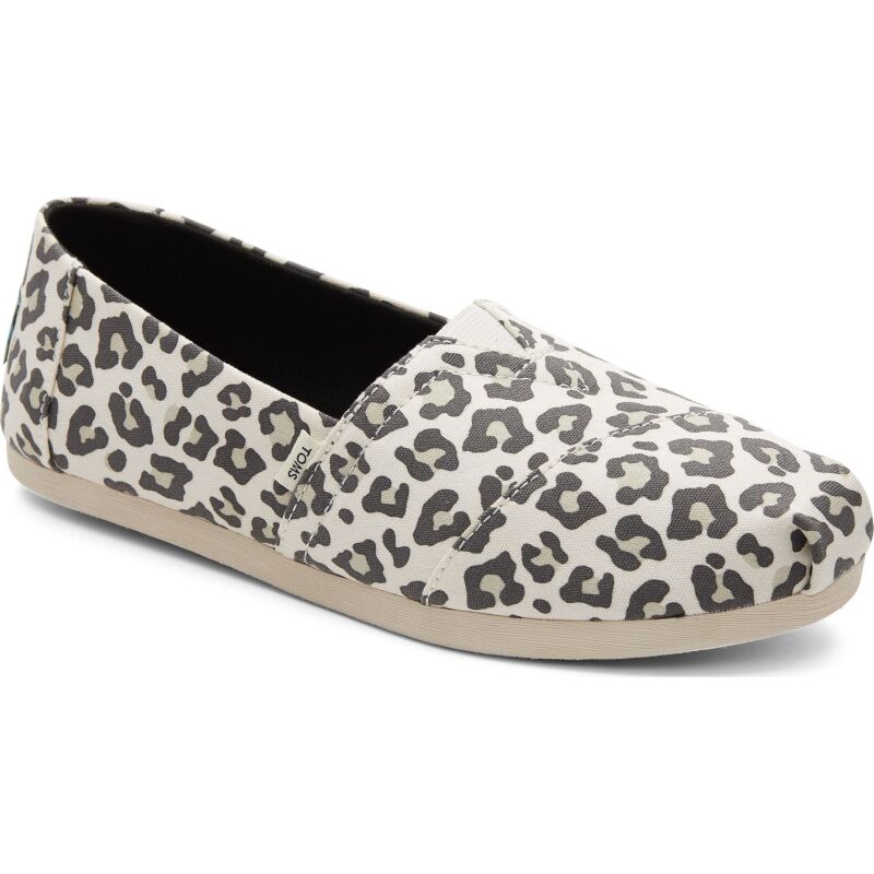 TOMS Snow Leopard Women's Alpargata Egret
