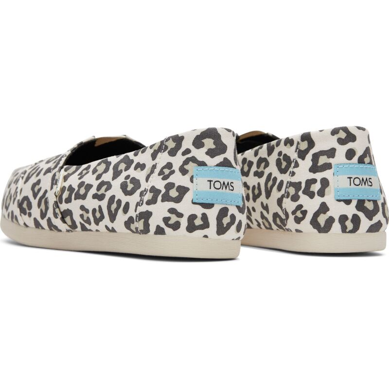 TOMS Snow Leopard Women's Alpargata Egret