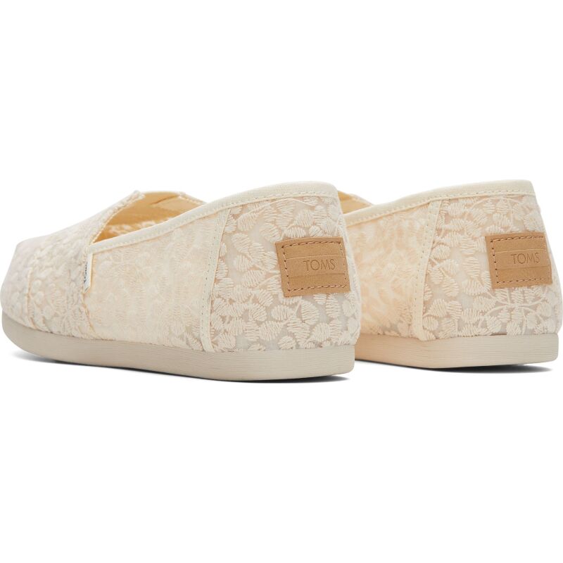 TOMS Botanical Lace Women's Alpargata Natural