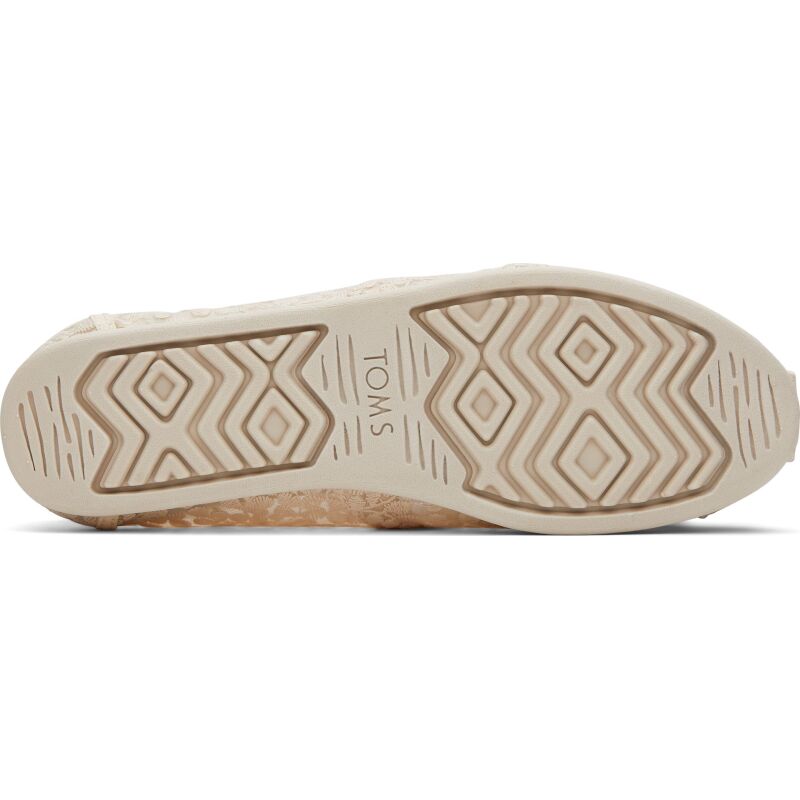 TOMS Botanical Lace Women's Alpargata Natural