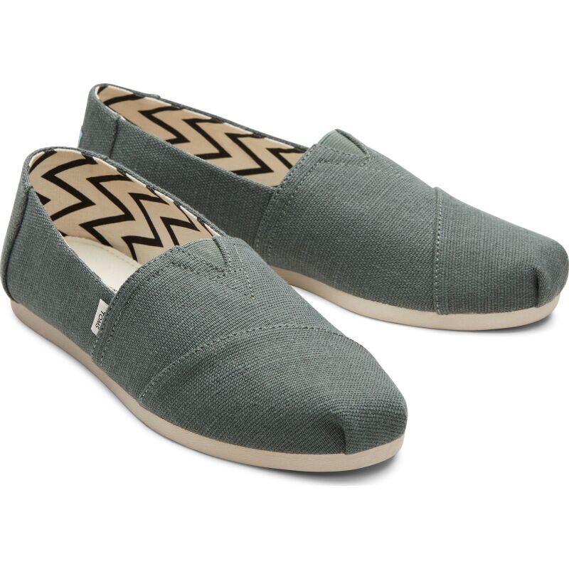 TOMS Heritage Canvas Women's Alpargata Bonsai Green