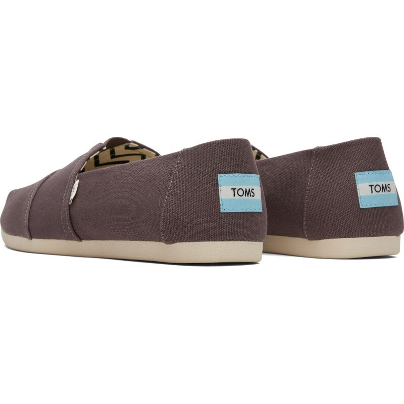 TOMS Recycled Cotton Canvas Men's Alpargata Ash