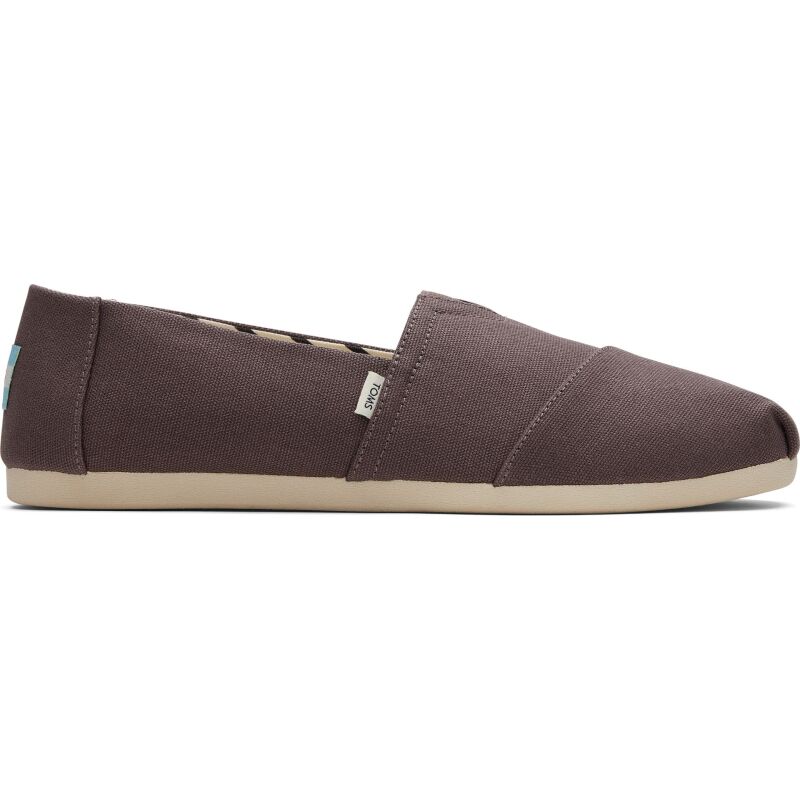 TOMS Recycled Cotton Canvas Men's Alpargata Ash