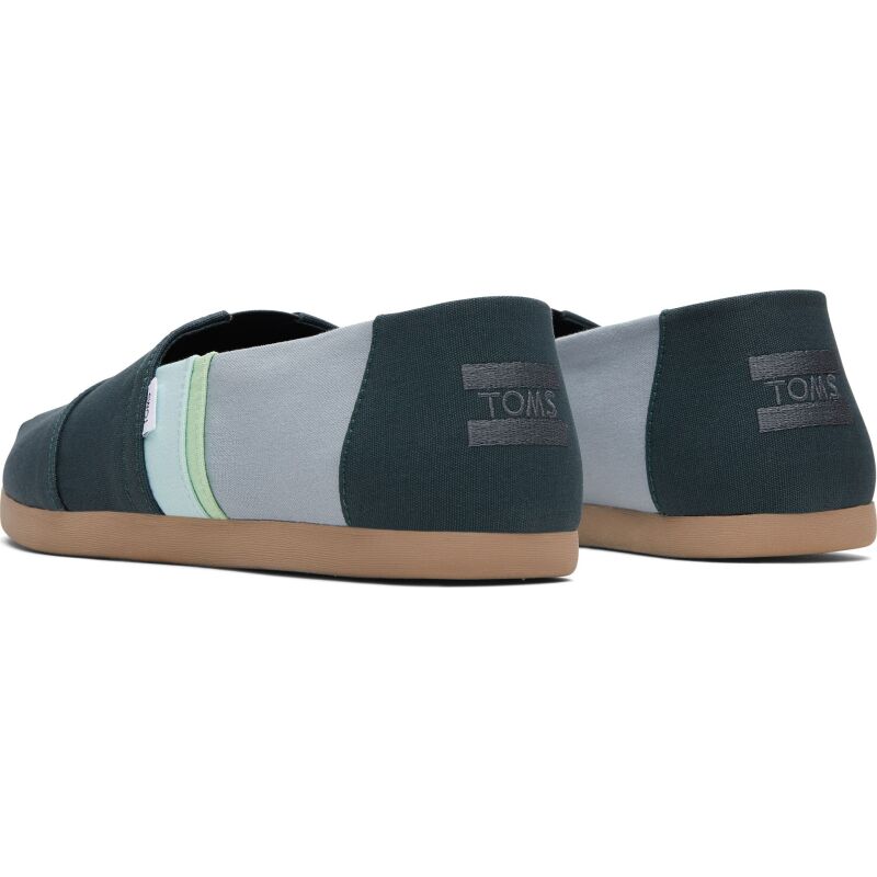 TOMS Canvas Cloud Bound Men's Alpargata Dark Forest Green