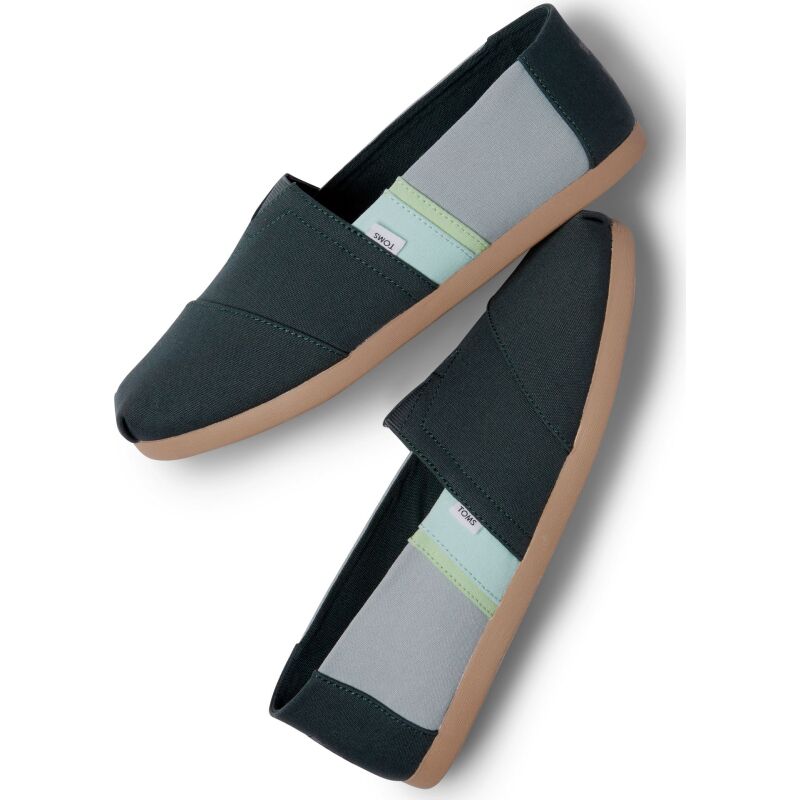 TOMS Canvas Cloud Bound Men's Alpargata Dark Forest Green