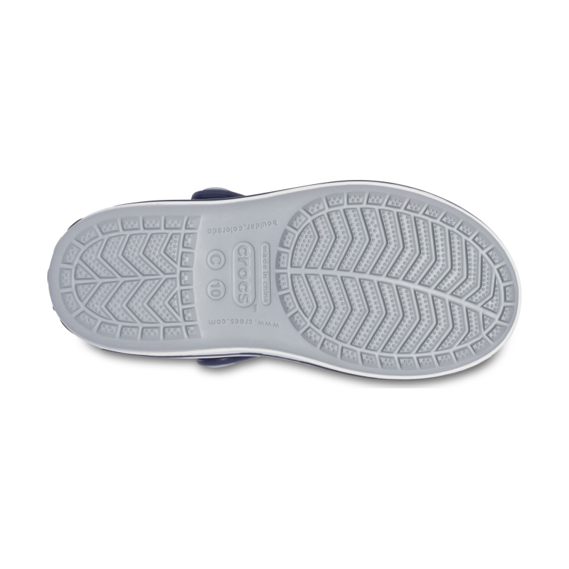 Crocs™ Crocband Sandal Kids Light Grey/Navy