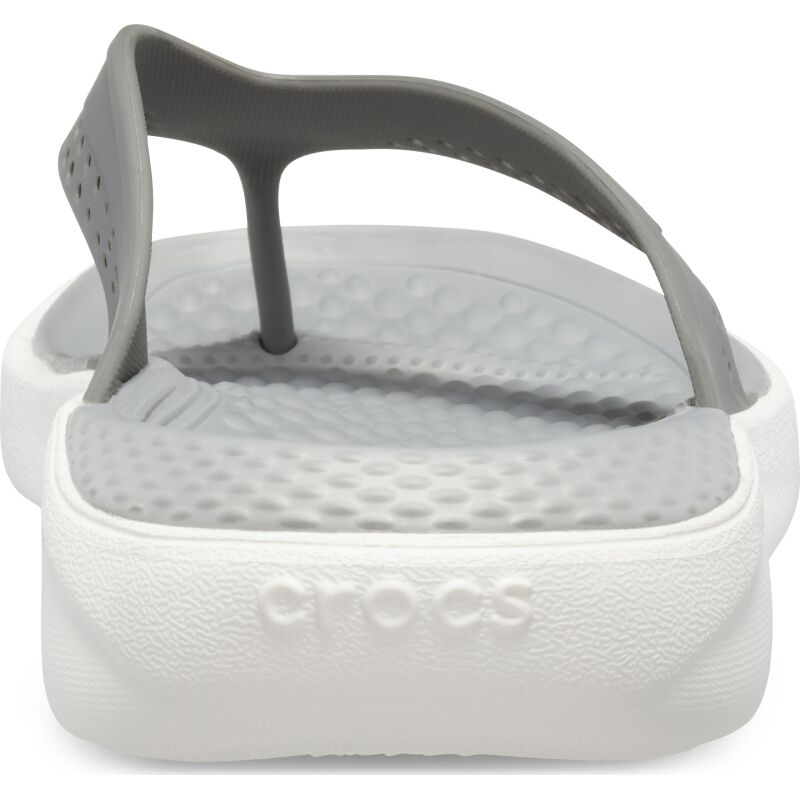 Crocs™ LiteRide Flip Smoke/Pearl White