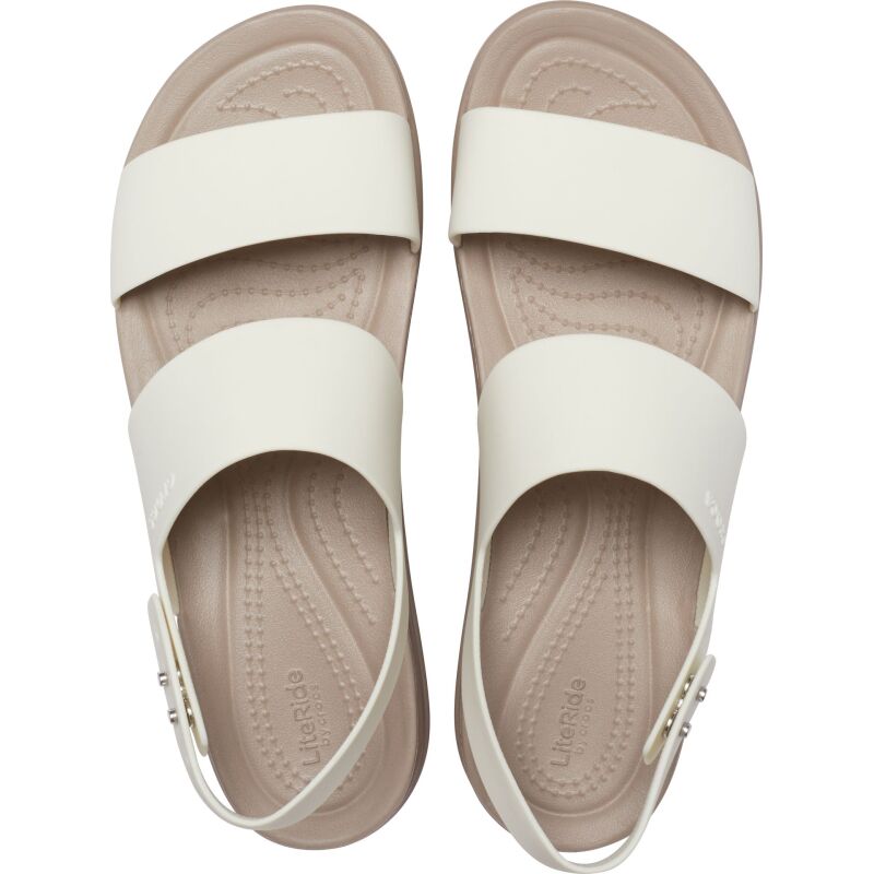 Crocs™ Brooklyn Low Wedge Womens Oyster