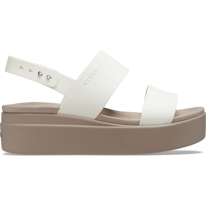 Crocs™ Brooklyn Low Wedge Womens Oyster
