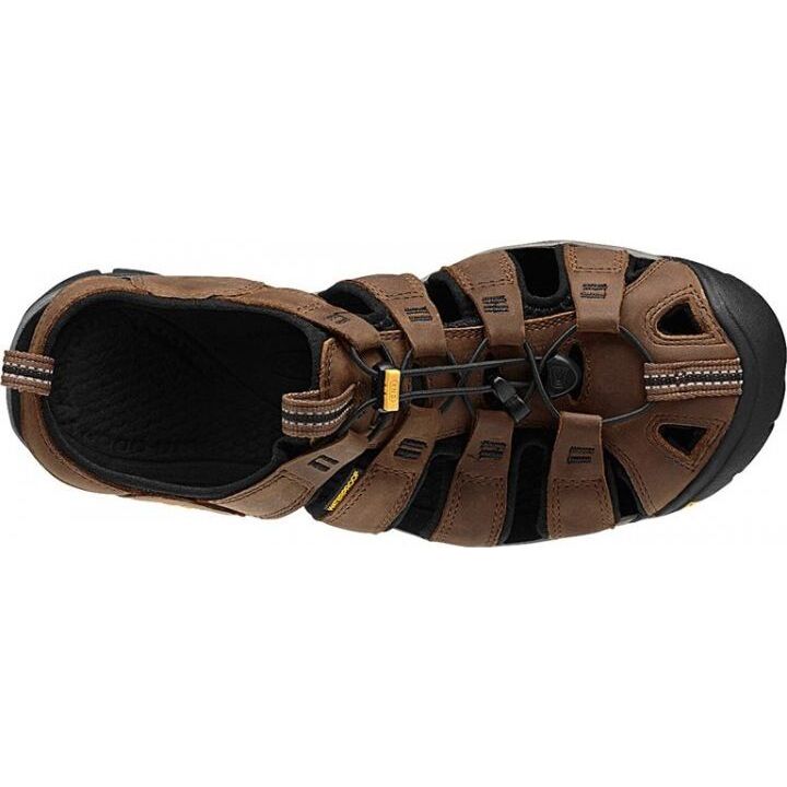 Keen CLEARWATER CNX LEATHER MEN Dark Earth/Black