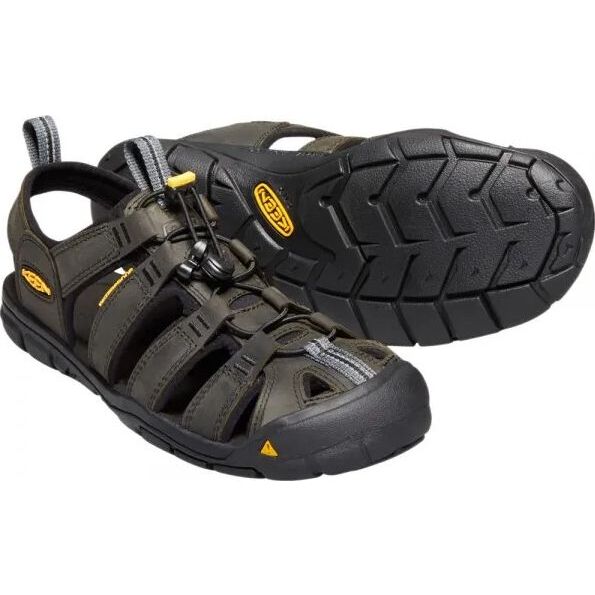 Keen CLEARWATER CNX LEATHER MEN Magnet/Black