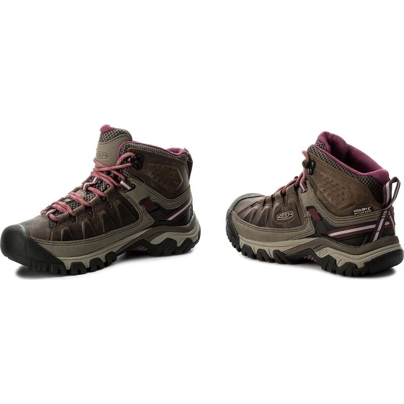 Keen TARGHEE III MID WP WOMEN Weiss/Boysenberry