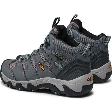 Koven Mid WP Women's Steel Grey/Wasabi