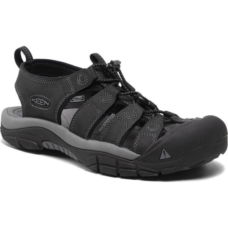 Newport Leather Sandal Men's Black/Steel Grey