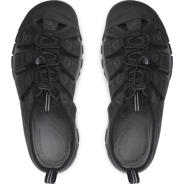 Newport Leather Sandal Men's Black/Steel Grey