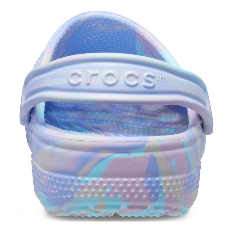 Crocs™ Classic Marbled Clog Kid's 206838 Moon Jelly/Multi
