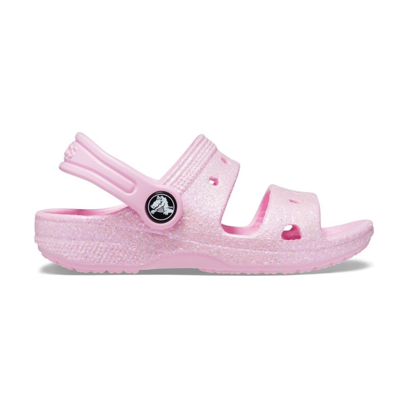 Crocs™ Classic Glitter Sandal Kid's 207983 Flamingo