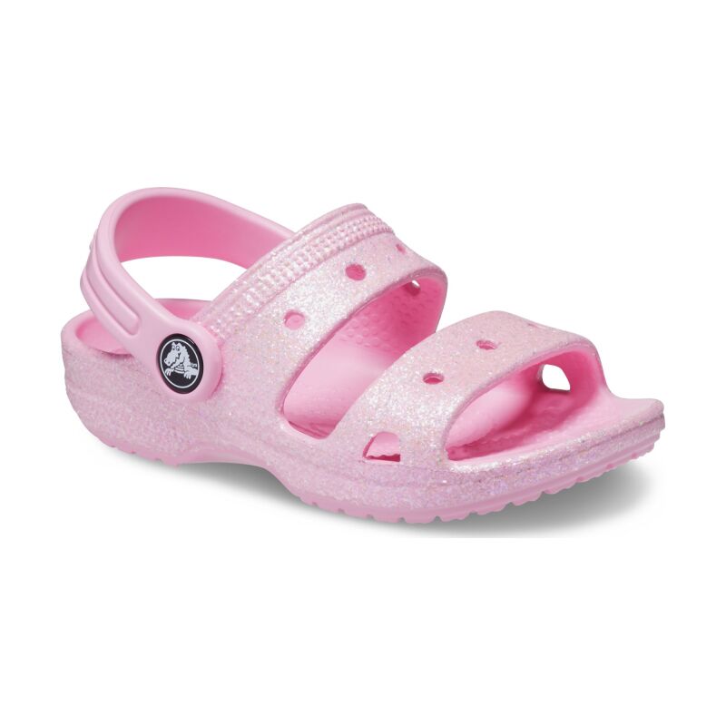 Crocs™ Classic Glitter Sandal Kid's 207983 Flamingo