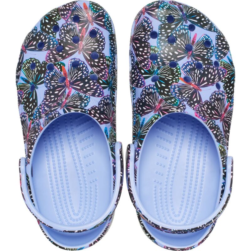 Crocs™ Classic Butterfly Clog Moon Jelly/Multi