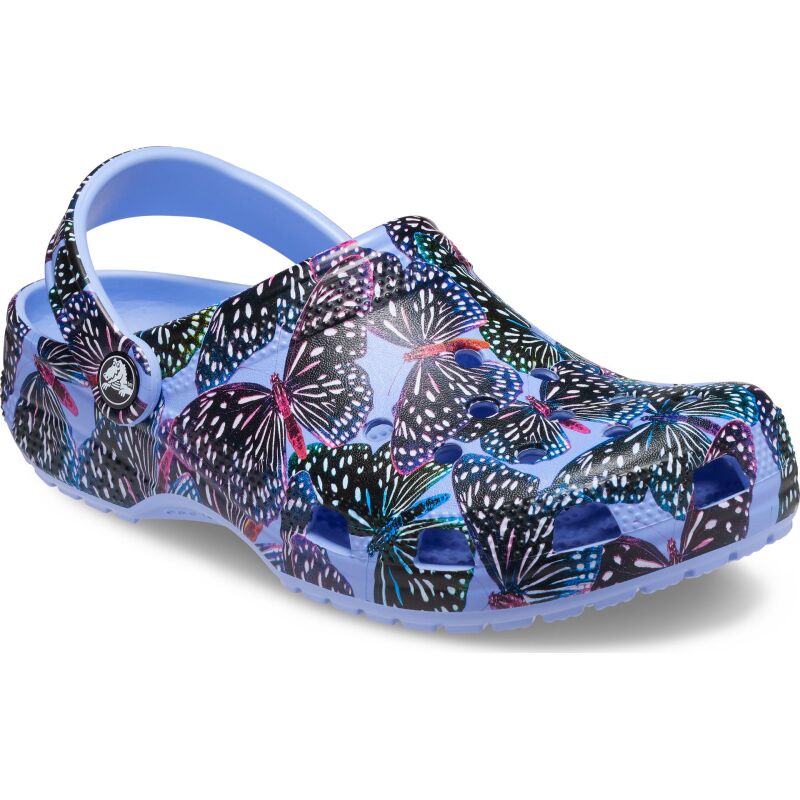Crocs™ Classic Butterfly Clog Moon Jelly/Multi