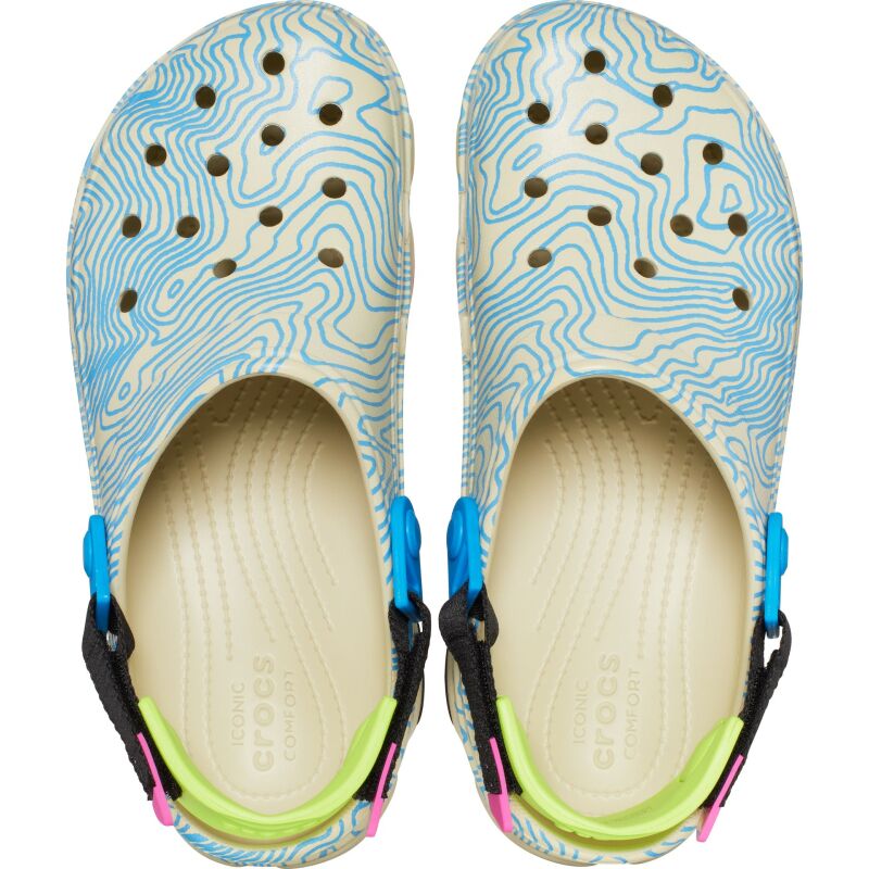 Crocs™ Classic AT Topographic Clog Bone/Multi