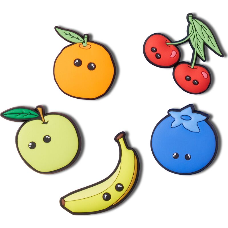 Crocs™ Jibbitz Smile Fruit 5 Pack Multi